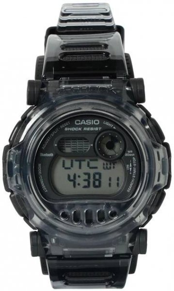 Beams x G-Shock G-B001 with dual bezel structure in black and skeleton gray