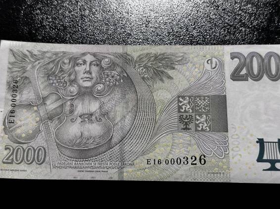2000 Kč; E 16