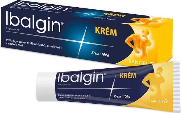Ibalgin krém 50 mg, 100 g