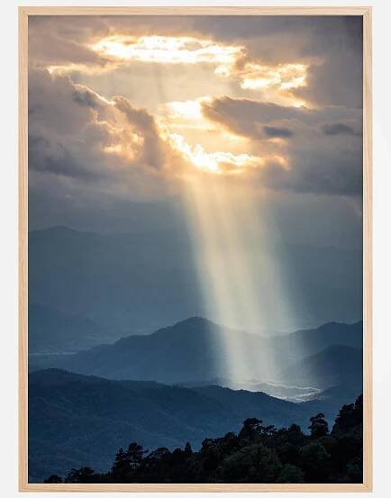 Beautiful sunlight Plakát (21x29.7 cm (A4))