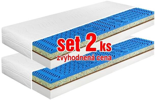 Herkules Plus 1+1 - kvalitné obojstranné matrace s kokosovou doskou