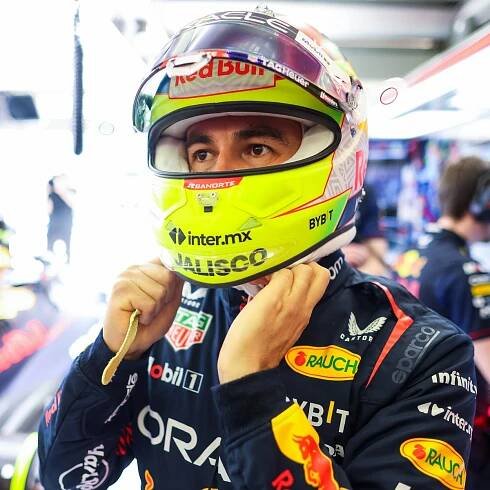 F1: Sergio Perez quickest in first practice at Bahrain GP as Fernando Alonso splits Red Bulls
