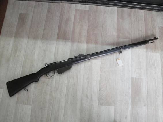 MANNLICHER 1888 / RAKOUSKÁ PĚCHOTNÍ PUŠKA - PATINOVEJ NEČIŠTĚNEJ STAV