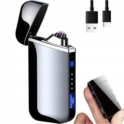 ZAPALOVAČ PLAZMOVÝ ELEKTRICKÝ ODOLNÝ PROTI VĚTRU USB
