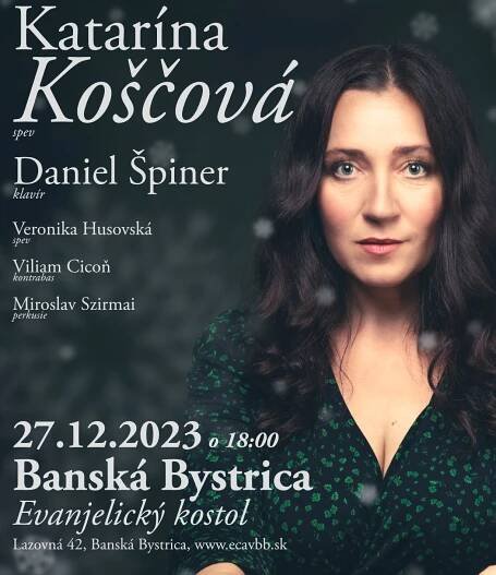 Vianočný koncert - Katarína Koščová