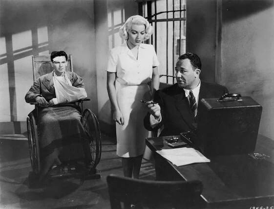 John Garfield, Lana Turner, Alan Reed - Pošťák vždy zvoní dvakrát - Z filmu