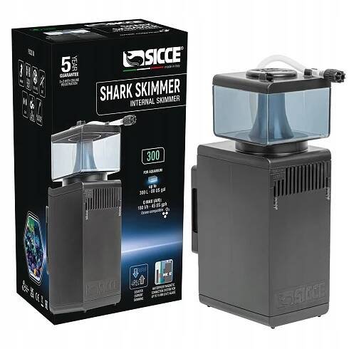 Sicce Shark Skimmer 300 - Odpěňovač bílkovin