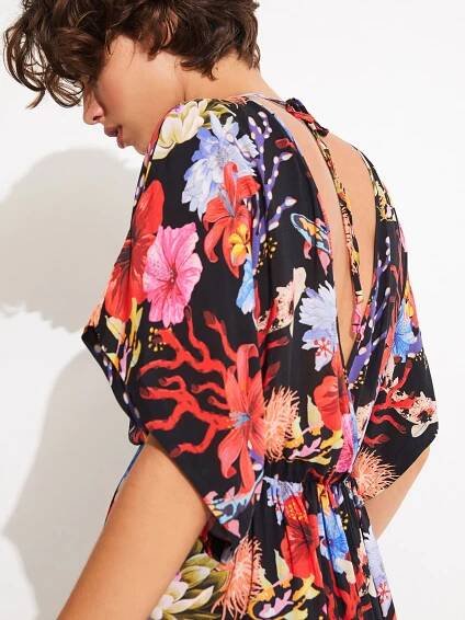 Desigual Letní šaty 'Angelina' – černá