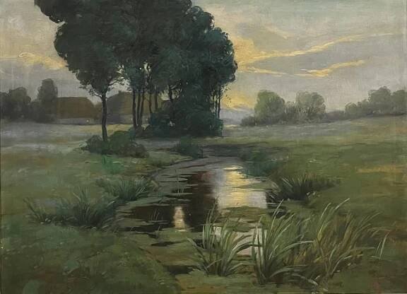 PODVEČERNÍ KRAJINA - FRANTIŠEK TOMAN