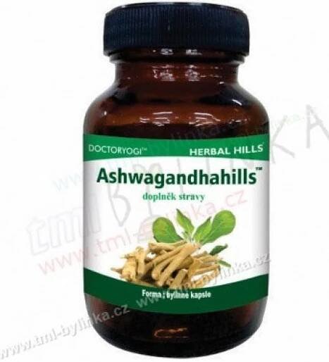 Herbal Hills Ashwagandahills Bylinné kapsle 60 kapslí