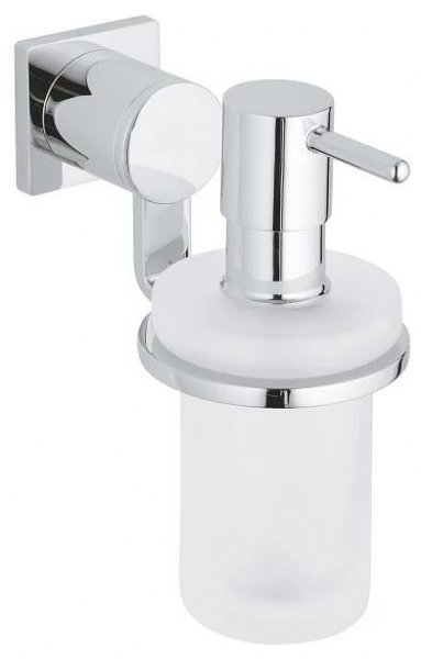 Dávkovač mýdla Grohe ALLURE dávkovač tekutého mýdla 160 ml, nástěnný, sklo, chrom
