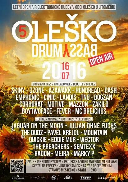 Oleško DrumyBassy Open Air 2016 - Promo Jiří Petrák