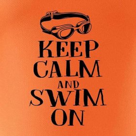 Keep calm and swim on - Dámské Fantasy sportovní (dresovina)