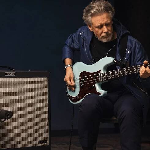 Fender joins forces with U2's Adam Clayton for its first ever signature bass amp, the ACB 50 combo