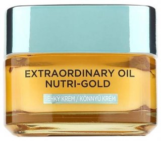 L'Oréal Paris Extraordinary Oil NutriGold lehký vyživující olejový krém