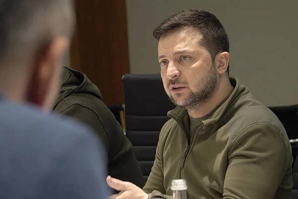 Ukrajinský prezident Volodymyr Zelenskyj