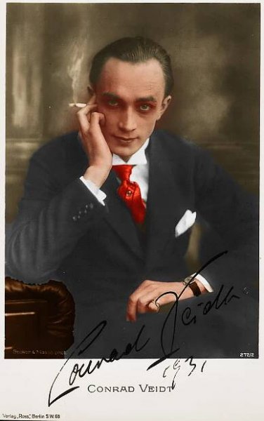 Conrad Veidt | OLD HOLLYWOOD IN COLOR