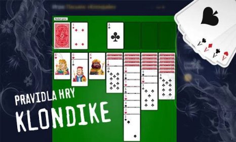 Solitaire KLONDIKE po 1 kartě — hrajte zdarma | GAMEZZ Online > cs