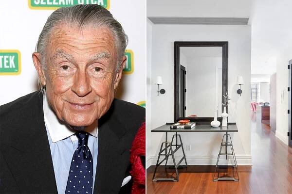 The MacDougal Street loft (right) of the late director Joel Schumacher (of 