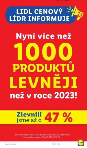 Strana 3 - leták Lidl (11. 4. - 14. 4. 2024)