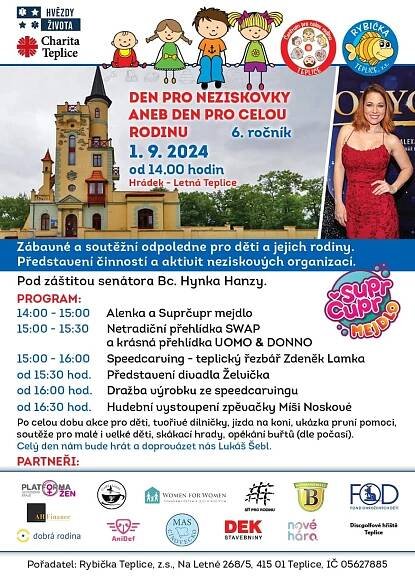 Pozvánka na akci v Teplicích.