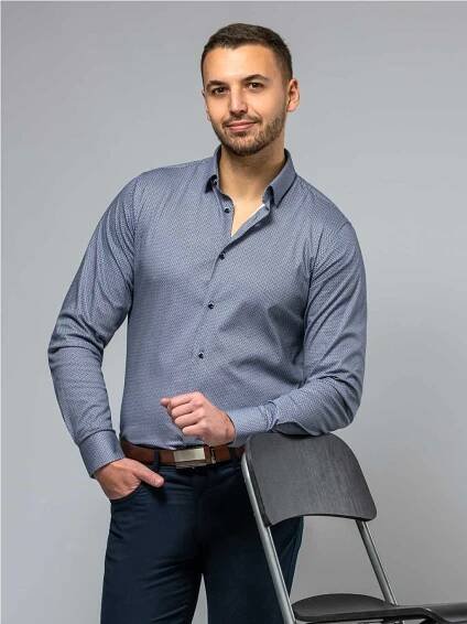 Košile PERFETTO 112 MODERN - PÁNSKÁ MÓDA
