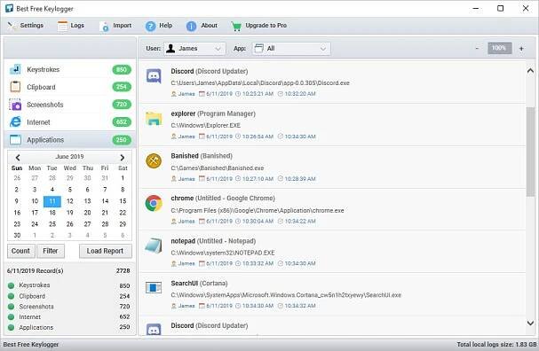 Best Free Keylogger Lite - ihned zdarma ke stažení - Slunečnice.cz
