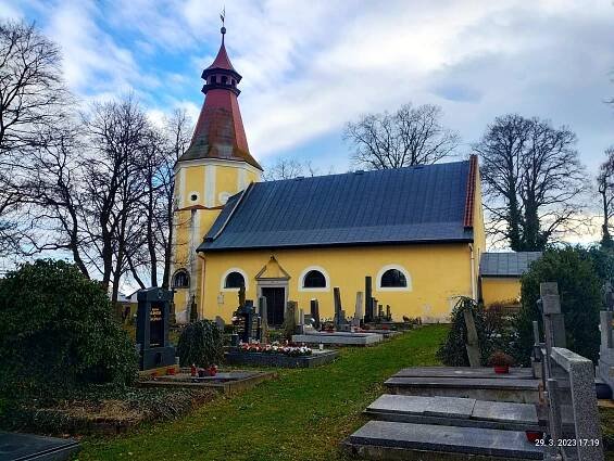 Fotografie - Kostel sv. Barbory, Pacov, Česko - 29.03.2023