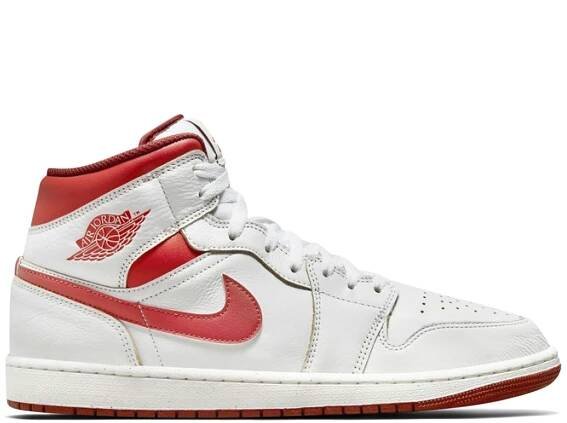 Air Jordan 1 Mid Dune Red