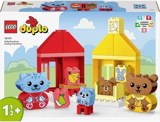 10414 LEGO® DUPLO® Každodenní jídlo: Jídlo a doba spánku