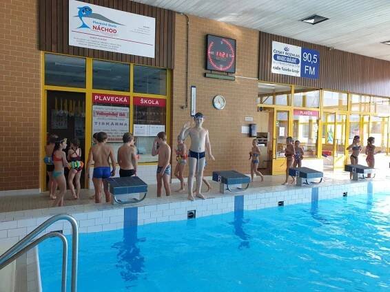 Plavecký výcvik - říjen 2024 - Oficiální stránky ZŠ a MŠ Bohuslavice nad Metují