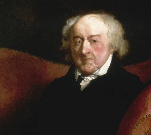 President John Adams visit Alexandria for the first time