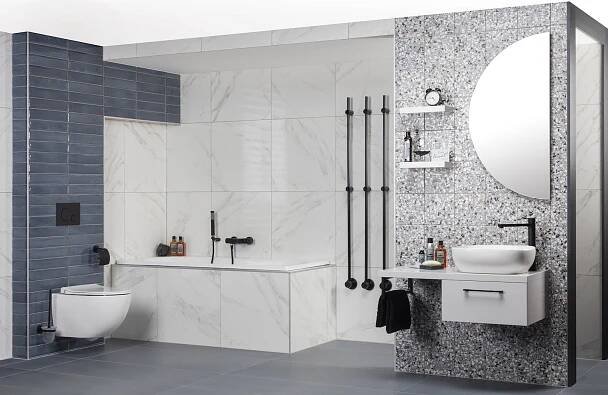 Stylové řešení | Moderní Art Deco koupelna | SIKO