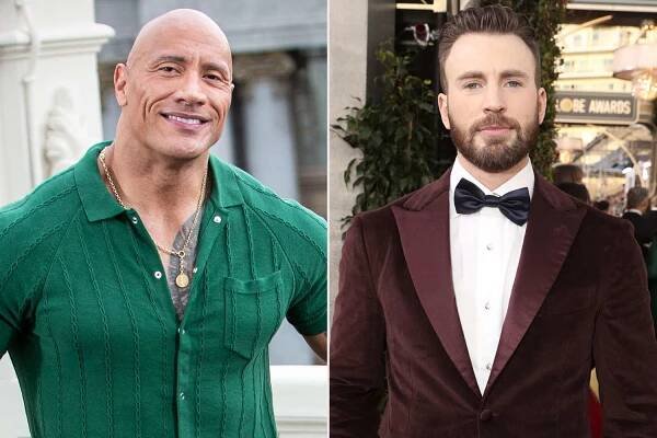 Dwayne Johnson and Chris Evans' Christmas Movie Kicks Off Production: 'The Trouble Begins'