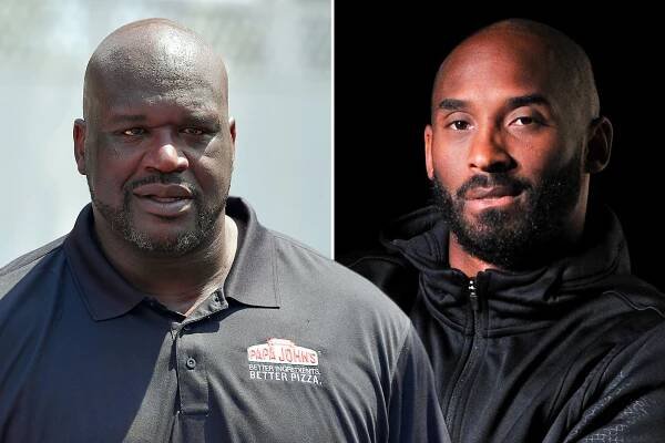 Shaquille O'Neal and Kobe Bryant