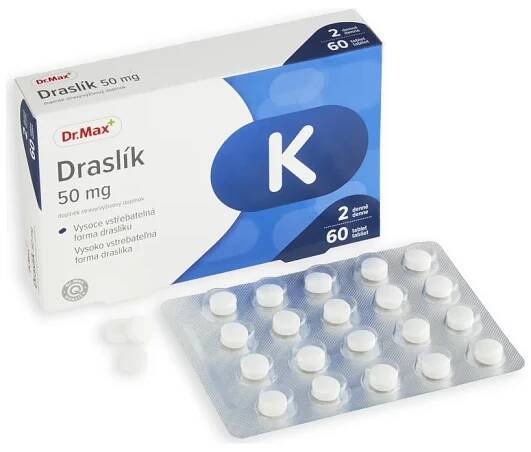Dr. Max Draslík 50 mg 1×60 tbl, výživový doplnok