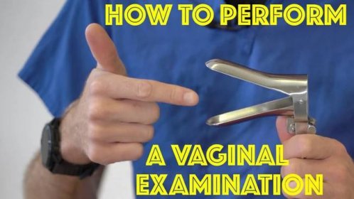 Vaginal Examination - Clinical Skills Speculum Examination Tutorial - Dr James Gill