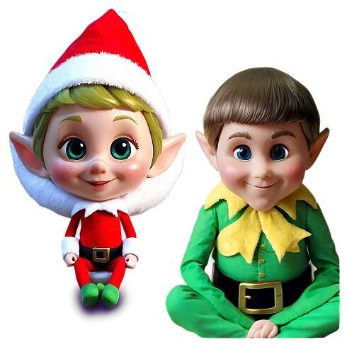 Elf Shelf Christmas Magic Png 6 PNG