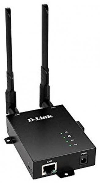 D-Link DWM-312 router zapojený do sítě Černá