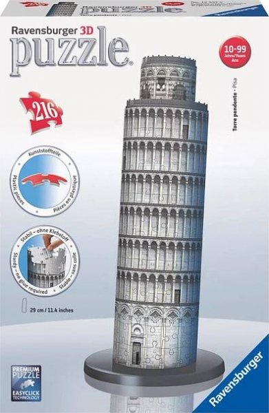 Ravensburger 3D Šikmá věž v Pise 216 dílků