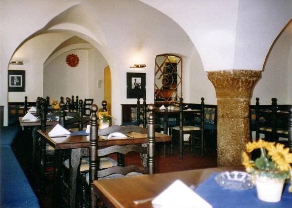 Midday menu in the IL Sole Restaurant Salzburg