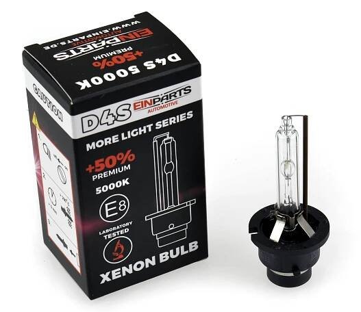 D4S Xenonová Výbojka 5000K se zvýšeným světelným výkonem +50%