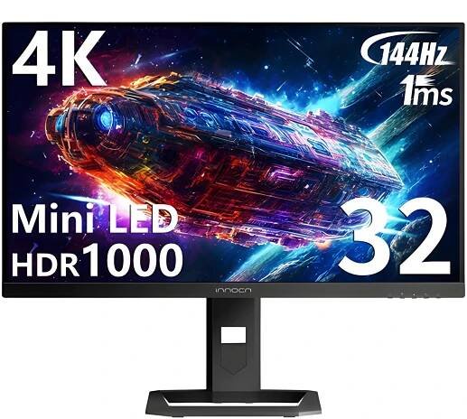 INNOCN 32" Mini LED 4K HDR1000 Monitor - 32M2V-B
