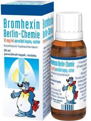 BROMHEXIN 12 mg, roztok 30 ml