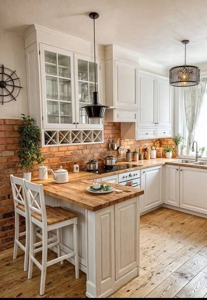 Pin by Jeanne Smullen on HOUSE PLANS 2025 in 2025 | Home decor kitchen, Kitchen, Farmhouse kitchen design
