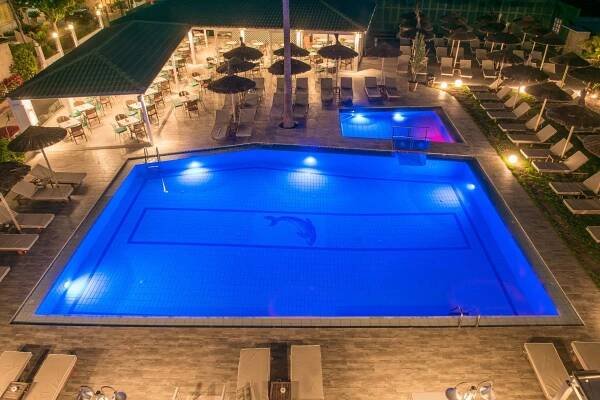 Bazén v ubytování Solimar Turquoise - Adults Only nebo v jeho okolí