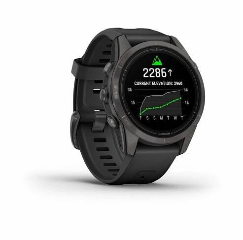 Garmin Epix Pro (Gen 2) Sapphire  42mm  Carbon gray DLC titanium