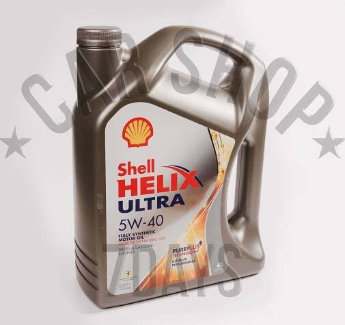 Shell HELIX ULTRA 5W-40 4L - Carshop7days.eu
