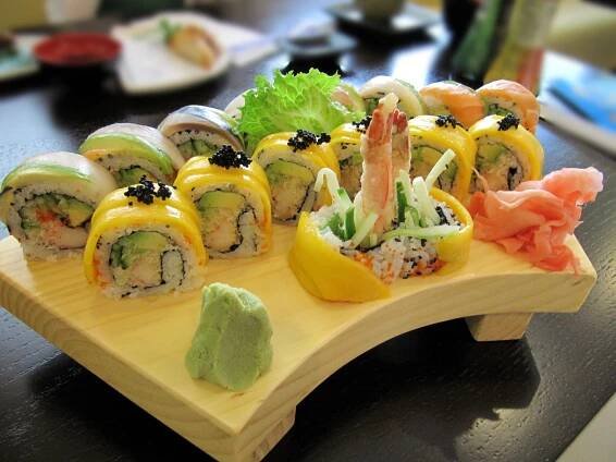 Rainbow roll