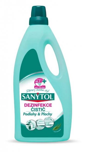 Sanytol - dezinfekce univerzální čistič podlahy a povrchy, koncentrát 1000 ml - FLEGRO